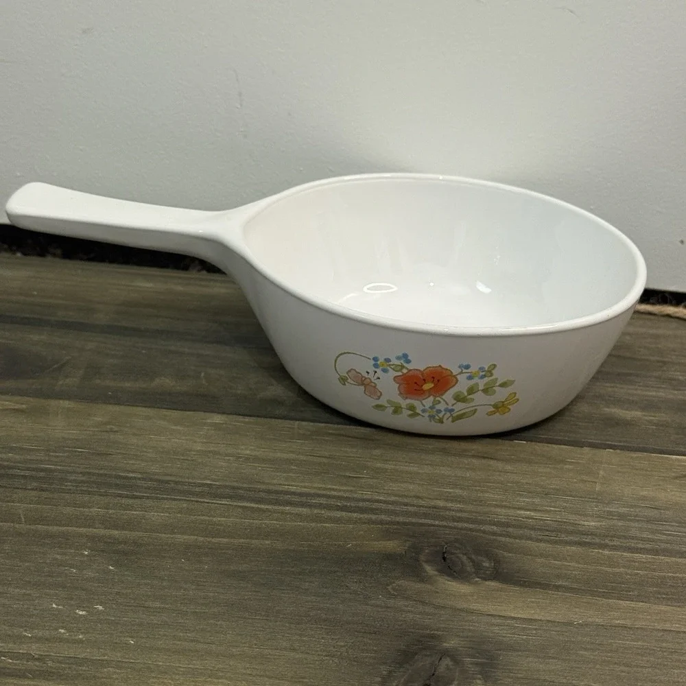 VINTAGE Corning Ware Wildflower‎ 1 Pint 6